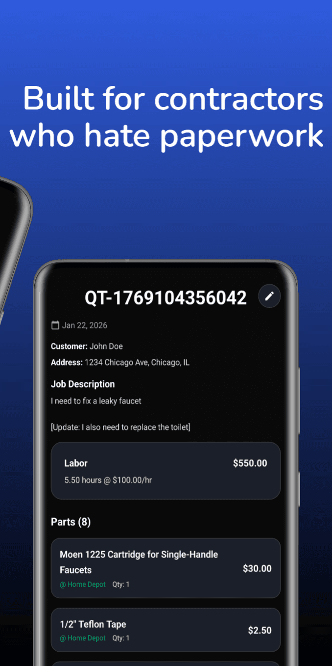 Quotly app screenshot 2